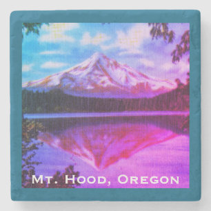 Hood, Oregon Crystal Lost Lake Steinuntersetzer