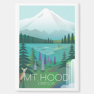 Hood, Oregon Kühlschrank Magnet