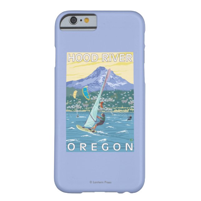 Hood River, ORWind Surfer u. Case-Mate iPhone Hülle (Rückseite)