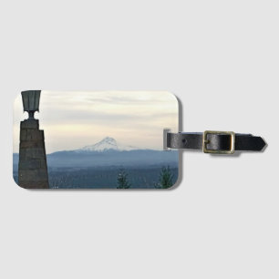 Hood von Rocky Butte, Portland, Oregon Gepäckanhänger
