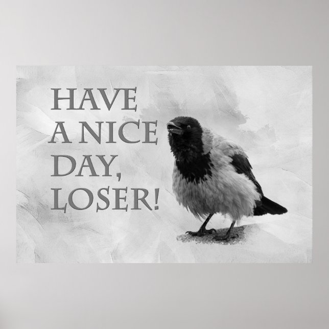Hooded Crow - Viel Spaß, Loser! Poster (Vorne)
