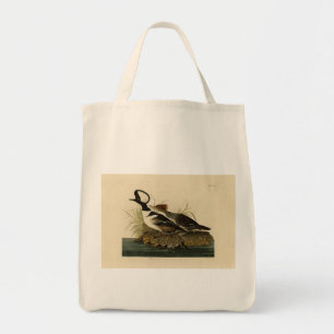 Hooded Merganser - von Audubons Vögeln Amerikas Tragetasche