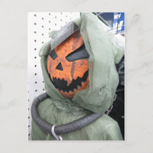 Hooded Pumpkin Postkarte