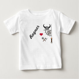 Hooded Sweatshirt für einen Wikinger Baby T-shirt
