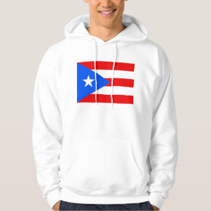 Hooded Sweatshirt mit amerikanischer Flagge