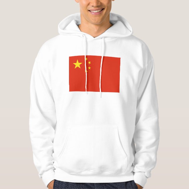 Hooded Sweatshirt mit China (Vorderseite)