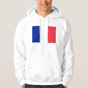 Hooded Sweatshirt mit Flag Frankreich