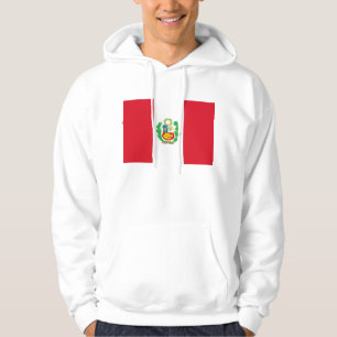 Hooded Sweatshirt mit Flag von Peru