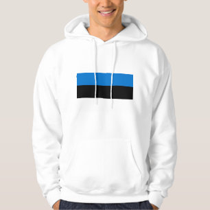 Hooded Sweatshirt mit Flagge Estlands