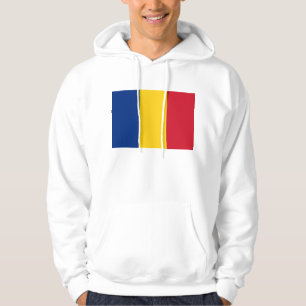 Hooded Sweatshirt mit Flagge Rumäniens
