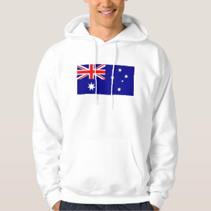 Hooded Sweatshirt mit Flagge von Australien