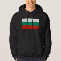 Hooded Sweatshirt mit Flagge von Bulgarien