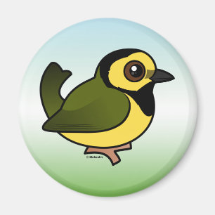 Hooded Warbler Magnet
