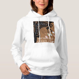 HOODIE ABUNDANCE QUEEN LLC LOGO MARKE