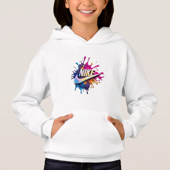 Hoodie Art Nike for kid (Vorderseite)