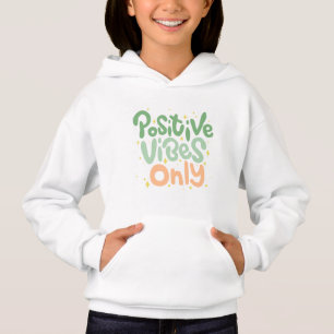Hoodie Bébé Vibes Positives Seulement