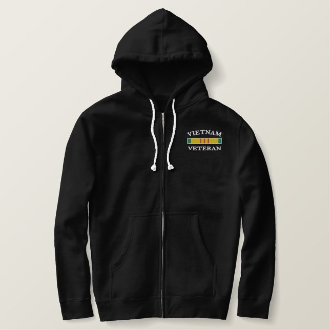 Hoodie Bestickter Hoodie (Design vorne)
