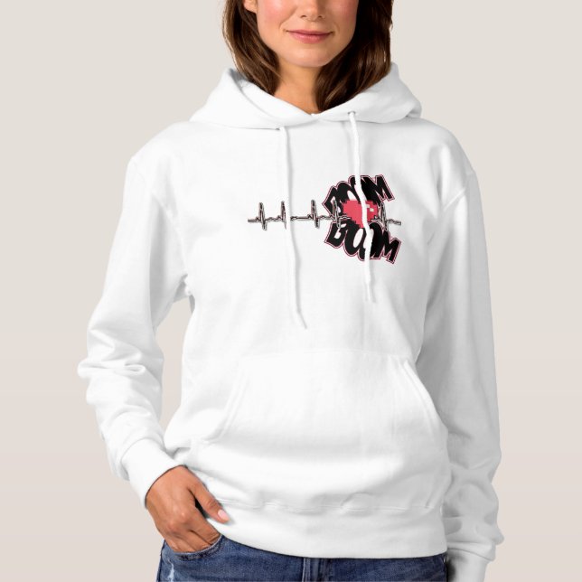 Hoodie Cute heart (Vorderseite)