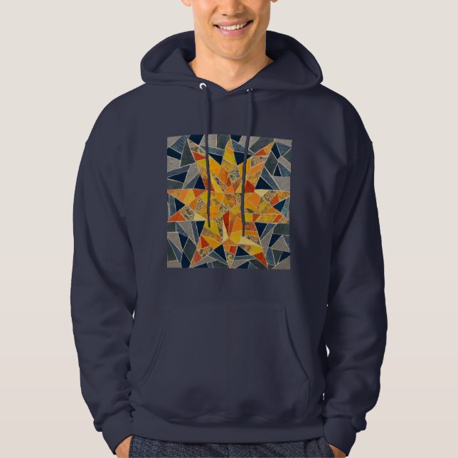 Hoodie, dass die Nacht bricht Hoodie (Vorderseite)