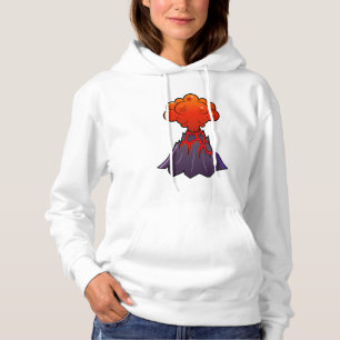 Hoodie der Frauen der Vulkan