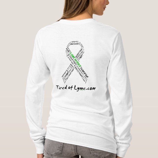 Hoodie der Frauen Stütz T-Shirt (Rückseite)