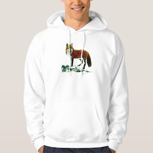Hoodie der Männer der Fox (Vorderseite)