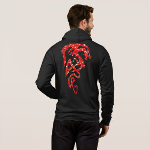 Hoodie der Voll-Reißverschluss der unglaublichen