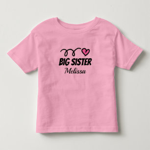 Hoodie des Kindes der großen Schwester der Kleinkind T-shirt