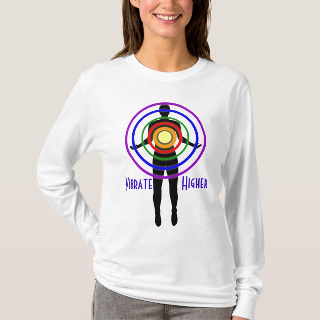 Hoodie die Lang-Hülse der Frauen T - Shirt (Vorderseite)
