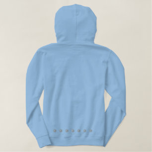 HOODIE EMBROIDERIERTE FRAUENSTIL UND -DESIGN BESTICKTER HOODIE