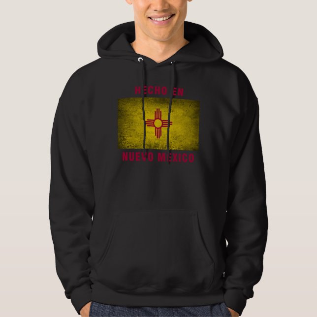 Hoodie - Flagge Hecho en Nuevo Mexiko (Vorderseite)