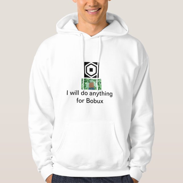 Hoodie für Robux-Liebhaber (Vorderseite)