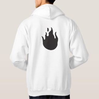 Hoodie Gang Hooded Sweatshirt in White