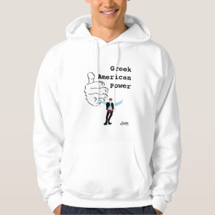 Hoodie: griechisch-amerikanischer Power Hoodie