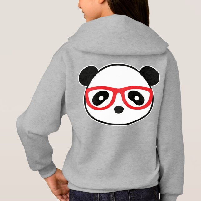 Hoodie Leon The Panda (Rückseite)