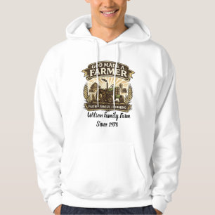 Hoodie mit personalisiertem Namen des Bauernhofs '