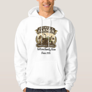 Hoodie mit personalisiertem Namen des Bauernhofs '