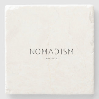 Hoodie Nomadism Records Schwarzes Logo Steinuntersetzer
