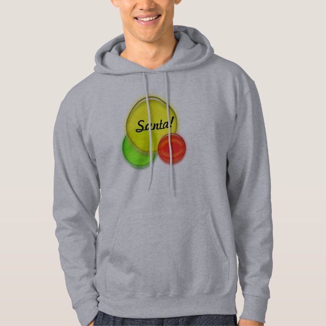 Hoodie - Orbs mit Text (Vorderseite)