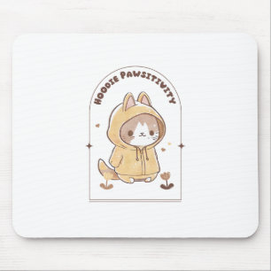 Hoodie Pawsitivity Mousepad