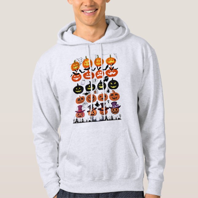 Hoodie - Pumpkin Season Halloween Design (Vorderseite)