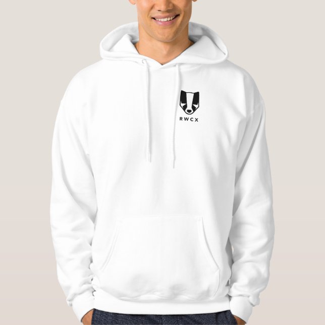 Hoodie Rebellenwest-CX-Männer Zip(Licht) (Vorderseite)