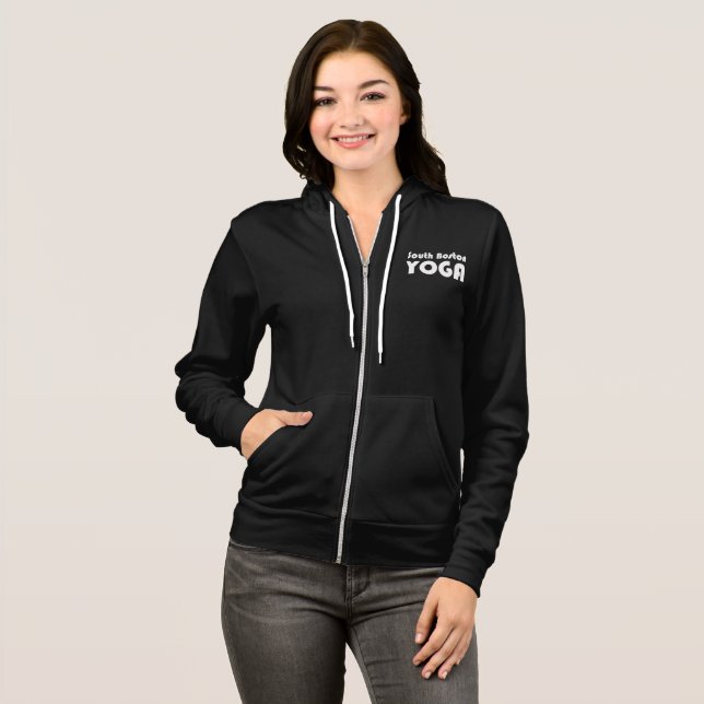 Hoodie SBY Frauen Zip (Vorne ganz)