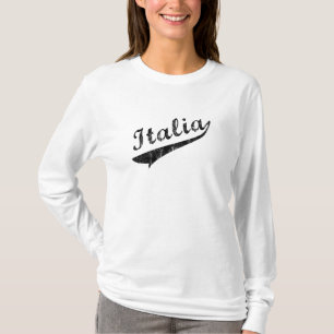 Hoodie-Shirt Italien-Frauen der Baseball T-Shirt