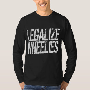 Hoodie Stunt Wheelie Motorbike Bike Geschenk oder  T-Shirt