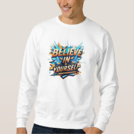 Hoodie, Sweatshirt, T - Shirt - Glaube an dich sel