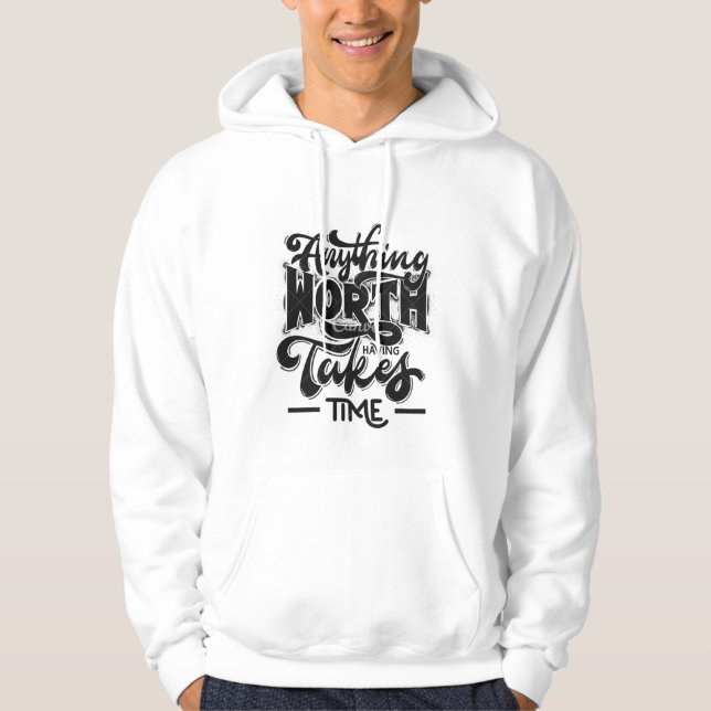 Hoodie T - Shirt (Vorderseite)