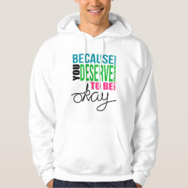 Hoodie-Weiß Hoodie