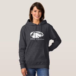 Hoodie - Weißes B&B-Logo