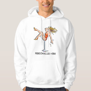Hoodies, Sweats - Olivia in Martini Glass Hoodie